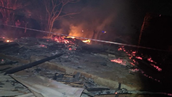 Abuelito murió calcinado tras incendio de su vivienda
