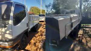 Aprehenden a conductor con carga sup. ilegal de aceite de soja sobre Ruta PY06