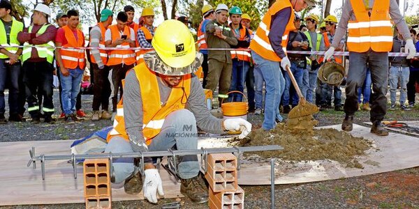 Culminó con éxito la primera jornada del campeonato de albañiles