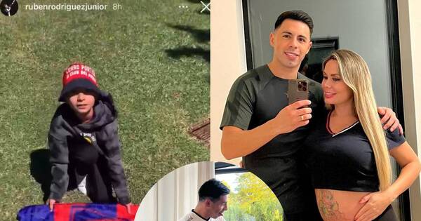 La Nación / ¡Rivales! Nachito Rodríguez decidió ser hincha de Cerro Porteño