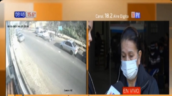 Joven víctima de brutal accidente en Luque está en UTI - Noticias Paraguay