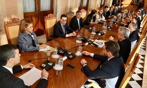 Peña encabezó primera reunión del Consejo de Ministros