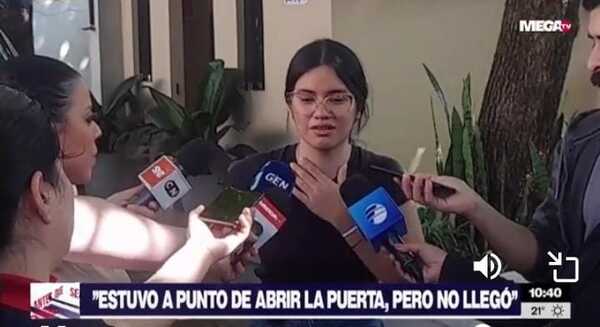 Hermana cuenta que Kathia volvía de festejar su cumpleaños anticipado.