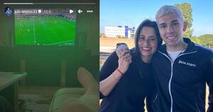 La Nación / ¡El amor sana! Julio Enciso tiene a su novia para sus cuidados posoperatorios