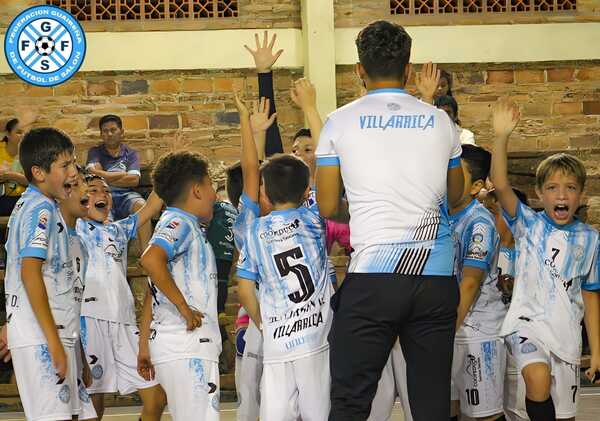 Futbol de Salón: Las inferiores de Villarrica enfrentarán al 8 de Diciembre de Caaguazú.