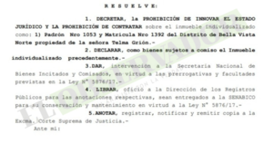 Decretan cerrojo sobre más inmuebles ligados a causa “Pavo Real”