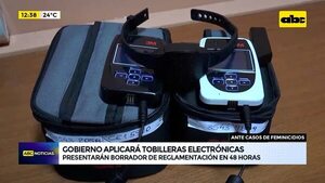 Video: Gobierno aplicará tobilleras electrónicas - ABC Noticias - ABC Color