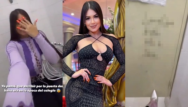 Laurys Dyva: le dejaron un fuerte mensaje en el baño de la UNA - Teleshow