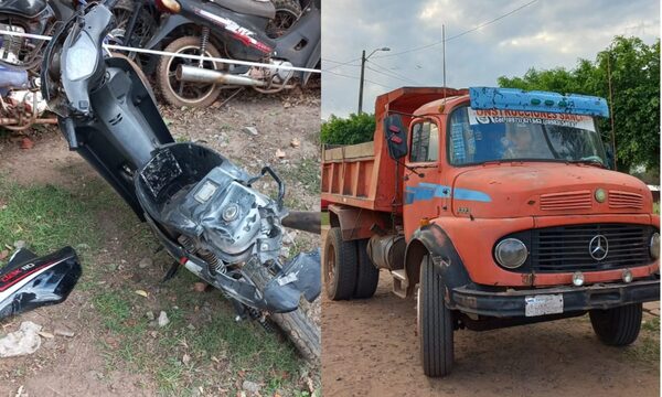 Niño resulta herido tras accidente de tránsito en Coronel Oviedo - Noticiero Paraguay