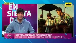 Video: José Viera estrenará esta noche ‘’Isla’' - Ensiestados - ABC Color