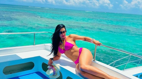 [GALERÍA] Gloria Vera presume de sus imponentes curvas en Punta Cana