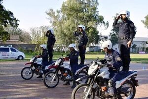 Unidad Táctica Operativa de la Policía está lista para salir a las calles en Pilar  - Policiales - ABC Color