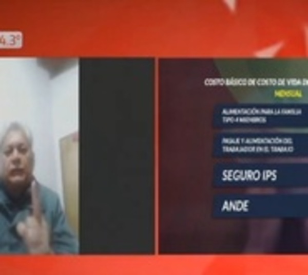 Centrales obreras exigen un reajuste salarial del 70% - Paraguay.com