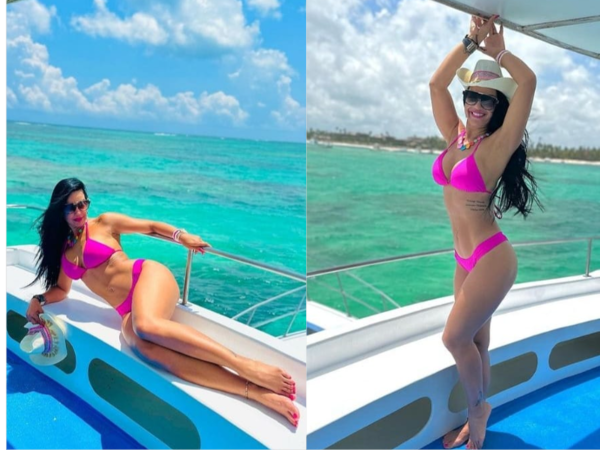 ¡El lomazo de Gloria Vera en Punta Cana!
