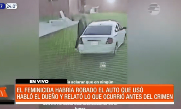 Habló el dueño del vehículo utilizado por el feminicida | Telefuturo