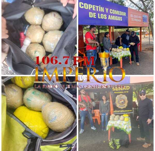 Joven recién llegada de viaje es detenida con marihuana - Radio Imperio 106.7 FM