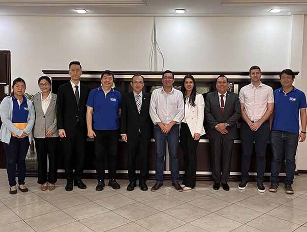 Cónsul de Taiwán visitó al gobernador de Alto Paraná para fortalecer lazos | DIARIO PRIMERA PLANA