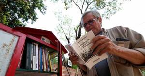 La Nación / Falleció Aníbal Barreto, precursor de las bibliotecas callejeras en Paraguay