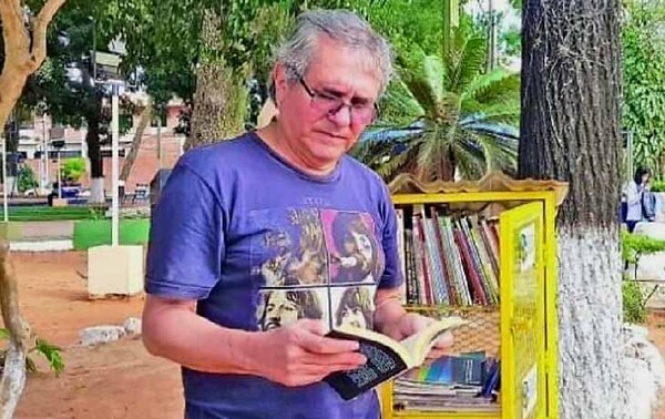 Falleció Aníbal Barreto, precursor de las bibliotecas callejeras en Paraguay – Prensa 5