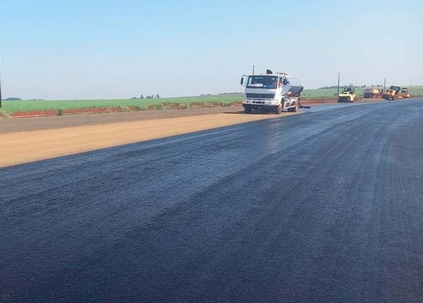 Avanza asfaltado en el primer lote del Corredor Metropolitano del Este - La Clave