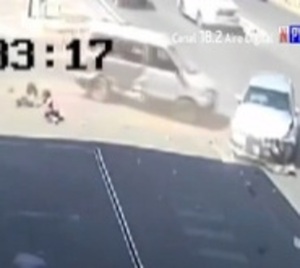 Aparatoso accidente en San Lorenzo - Paraguay.com