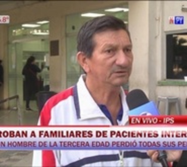 Malvivientes roban a familiares de pacientes en IPS - Paraguay.com