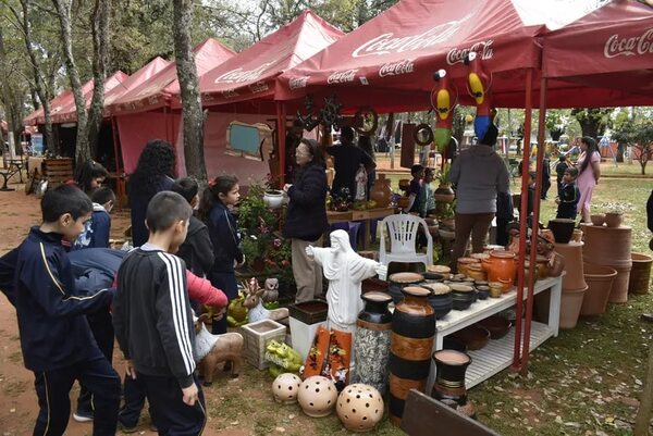 Expoferia en el marco de festejos patronales en Santa Rosa, Misiones - Nacionales - ABC Color