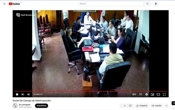 IPS: con inconvenientes de conectividad, sesiones del Consejo de Administración se transmiten desde hoy - Nacionales - ABC Color