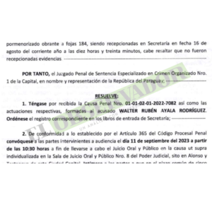 En septiembre inicia juicio a militar por venta de municiones de la DIMABEL
