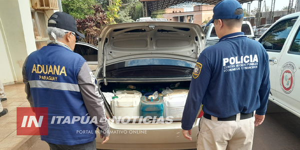 INTENSOS CONTROLES PARA EVITAR CONTRABANDO DE COMBUSTIBLE - Itapúa Noticias
