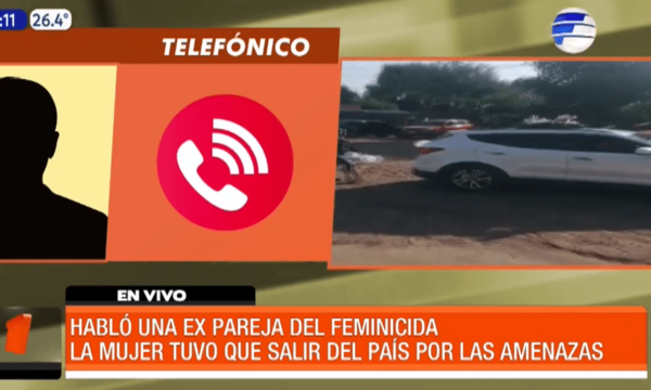 Habló la expareja del feminicida de Lambaré | Telefuturo