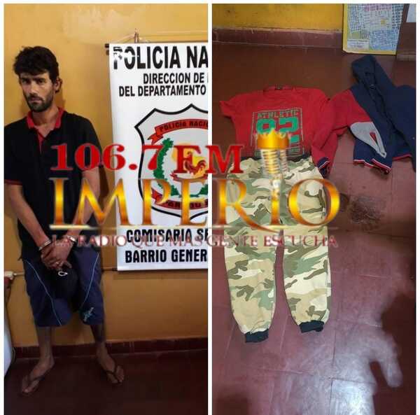 Individuo que llevaba dos días de salir de la cárcel fue detenido por hurto de motocicleta - Radio Imperio 106.7 FM