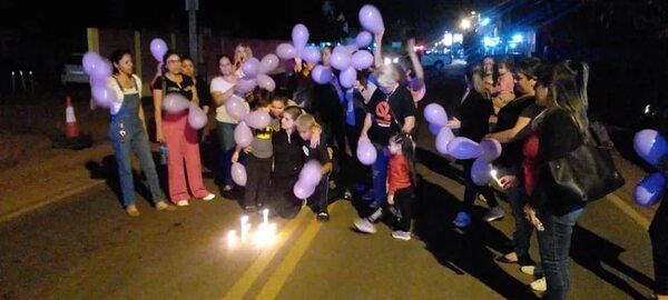 Manifestación en repudio a la violencia contra la mujer - Nacionales - ABC Color