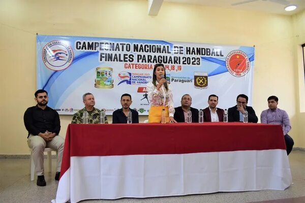 Lanzan final del Campeonato Nacional de Handball Paraguarí, “Jahapa Paraguaripe 2023” - Nacionales - ABC Color