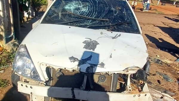 Dueño de auto que mató a Katia organiza pollada para reparar su vehiculo - Noticiero Paraguay