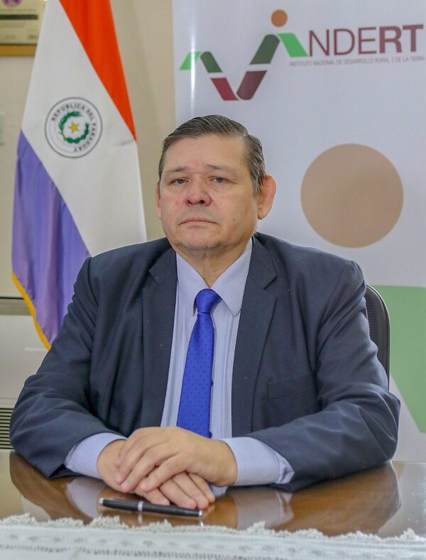 Asumió nuevo presidente del Indert apuntando a transparentar la institución y agilizar titulación de tierras - .::Agencia IP::.