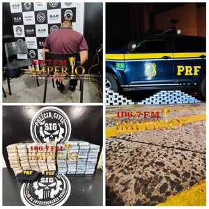 Policía brasileña incauta millonario cargamento de cocaína que salió de Ponta Porã - Radio Imperio 106.7 FM