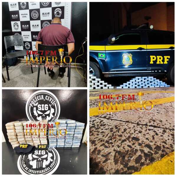 Policía brasileña incauta millonario cargamento de cocaína que salió de Ponta Porã - Radio Imperio 106.7 FM