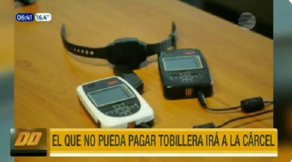Procesados que no puedan pagar las tobilleras electrónicas irían a la cárcel