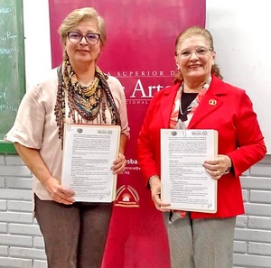 Asociación de Pioneros Franqueños firma convenio de cooperación con la ESBA-UNE - La Clave