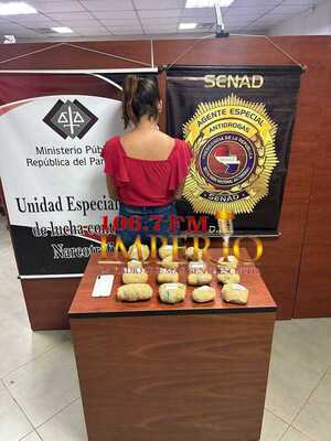 Joven pasajera de minibús cae con paquetes de marihuana skunk en la ruta PY05 - Radio Imperio 106.7 FM