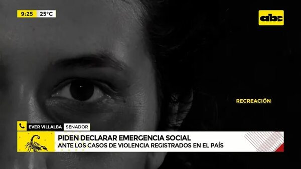 Video: Preocupante cifra en casos de violencia - ABC Noticias - ABC Color