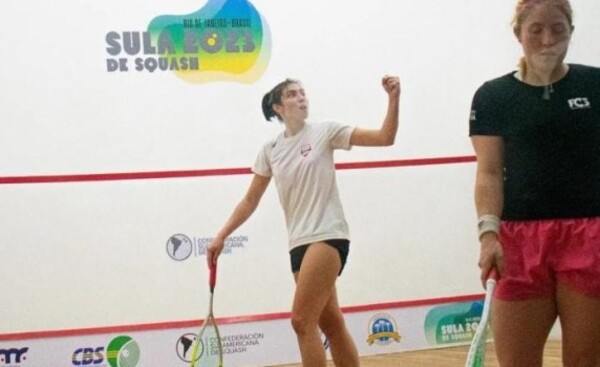 Paraguaya es finalista de Sudamericano de Squash en Brasil