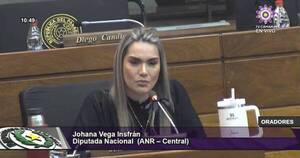 La Nación / Diputada revela que fue víctima de violencia e insta a las autoridades a tomar cartas en el asunto