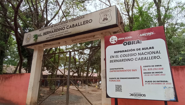 Constructora devuelve dinero por obras incompletas en colegio de Minga Guazú - La Clave