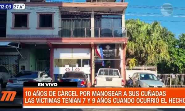 Diez años de cárcel por manosear a sus cuñadas menores | Telefuturo