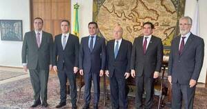 La Nación / Baruja se reúne con pares brasileños para articular proyectos de desarrollo