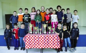 Campeones nacionales de la categoría Sub 6 de Ajedrez