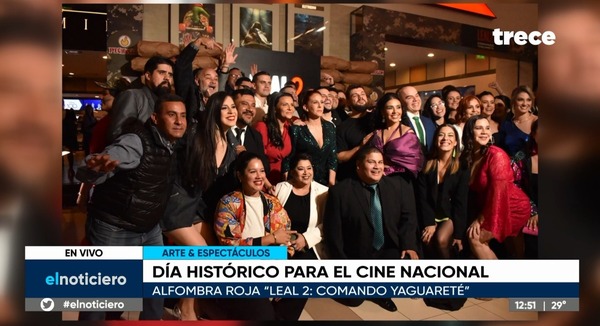 ¡“Leal 2: Comando Yaguareté” celebró su avant premier! - trece