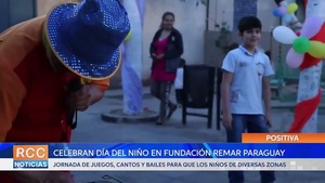 Celebran día del niño en Fundación Remar Paraguay